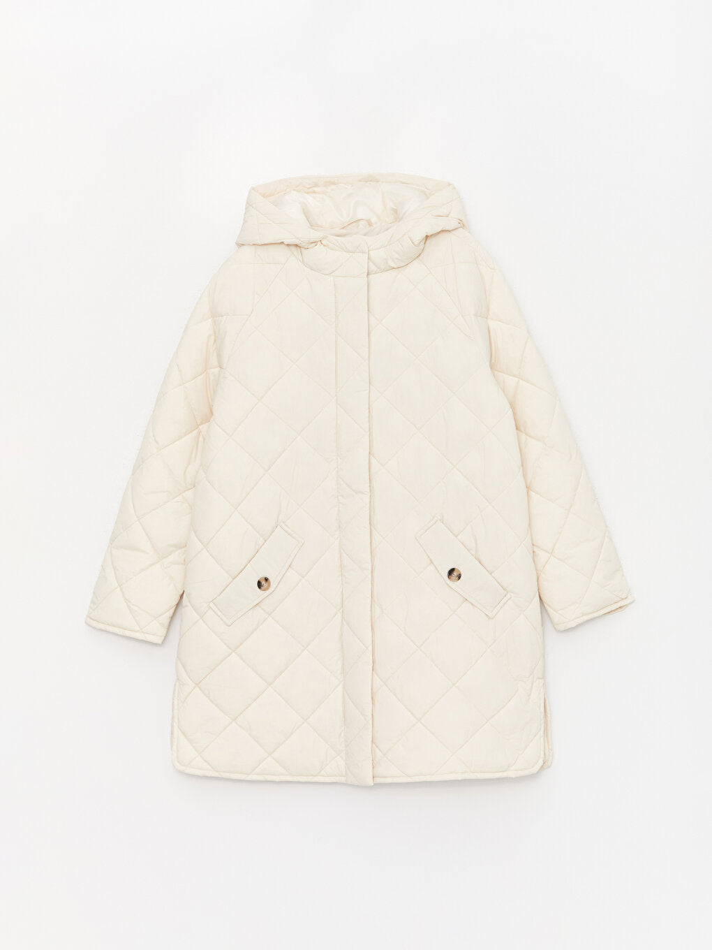 Hooded Quilted Women's Puffer Coat