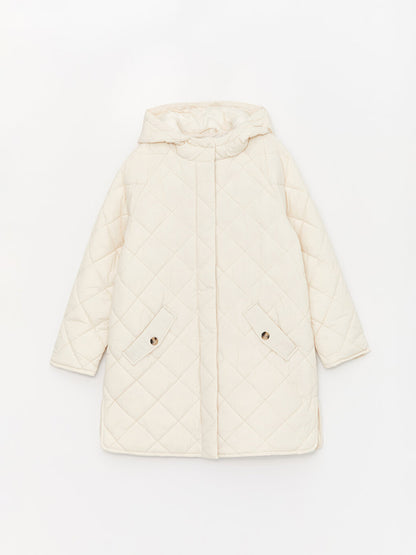 Hooded Quilted Women's Puffer Coat