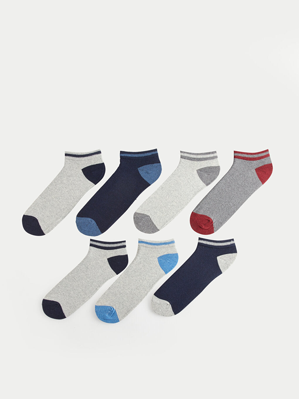 Men's Booties Socks 7-pack