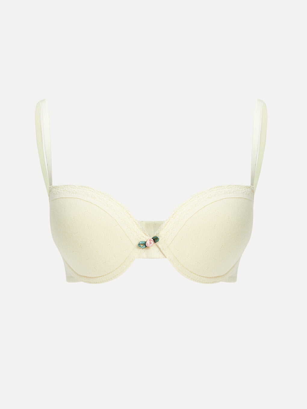 Underwire Unpadded Plain T-Shirt Bra