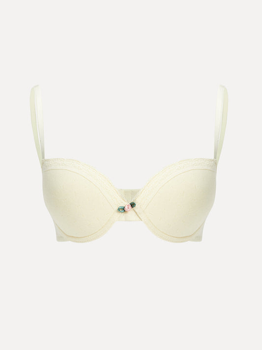 Underwire Unpadded Plain T-Shirt Bra