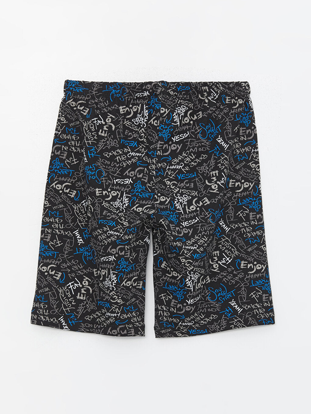 Printed Boy's Pajama Shorts with Elastic Waist, 2-pack