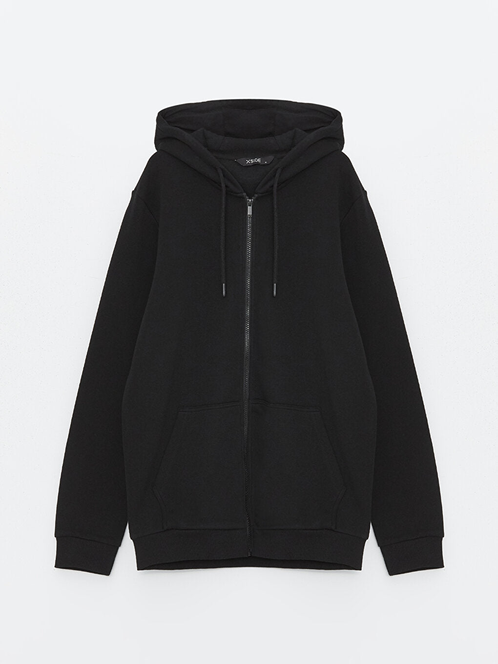 Hooded Long Sleeve Men's Zipper Sweatshirt