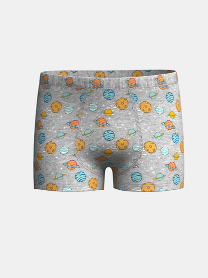 Printed Boy's Boxer 3-Piece