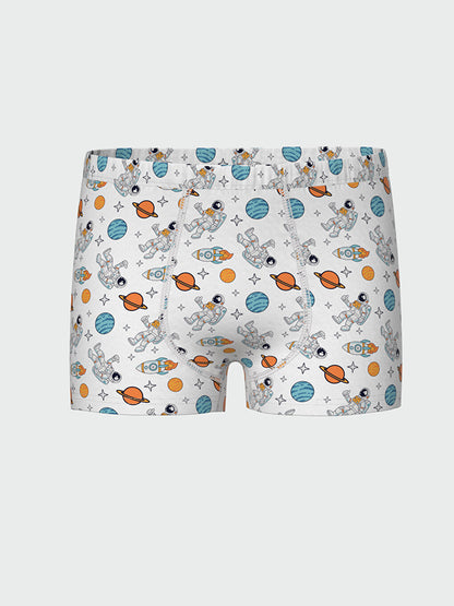 Printed Boy's Boxer 3-Piece