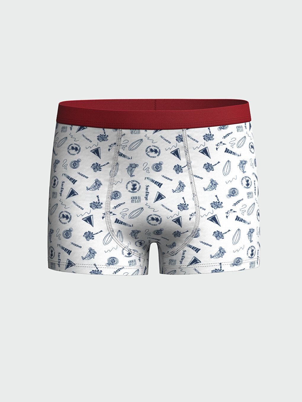 Printed Boy's Boxer 3-Piece