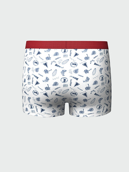 Printed Boy's Boxer 3-Piece