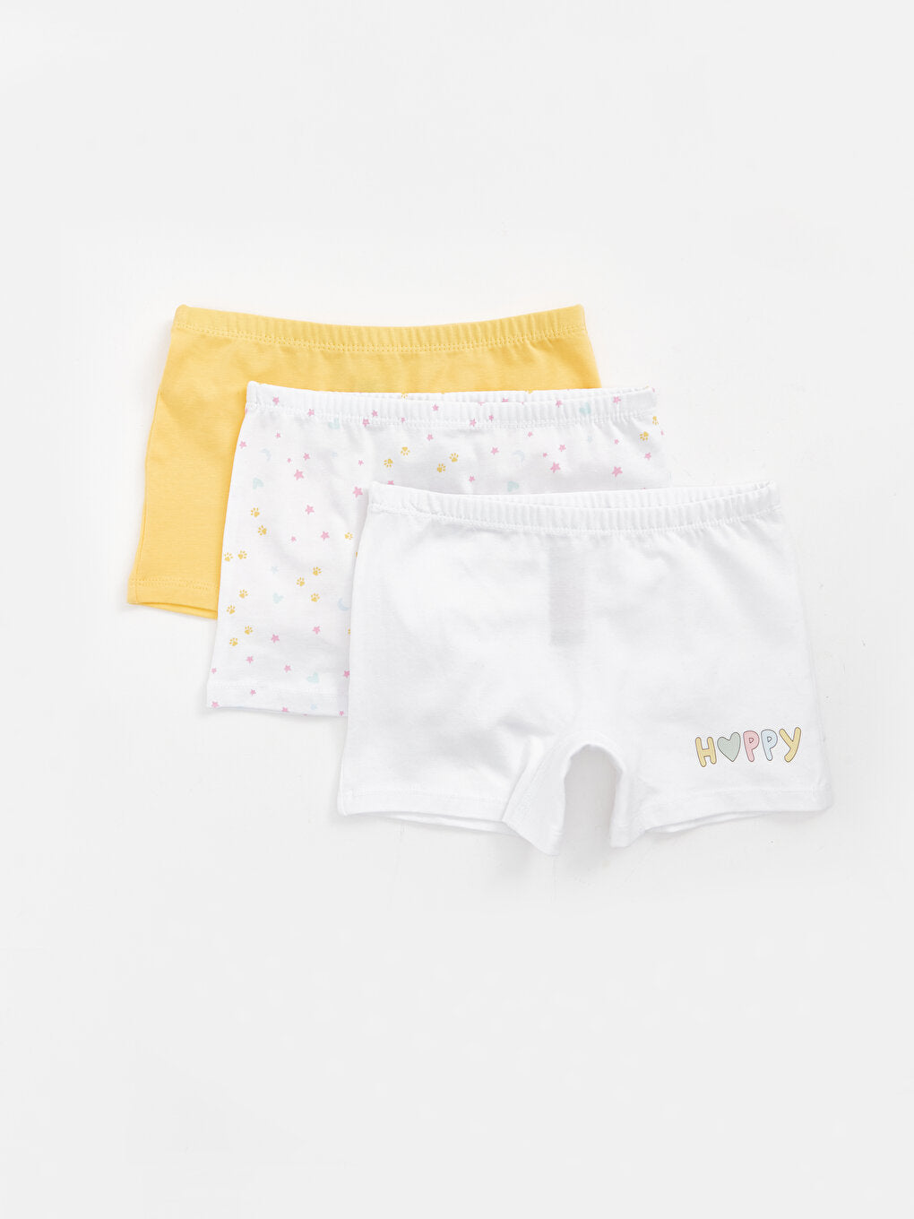 Printed Girls' Boxer 3-Piece