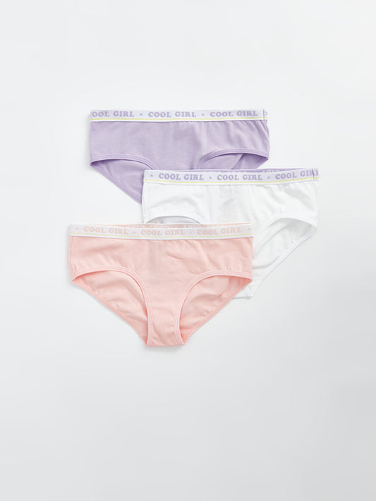 Printed Girl's Panties 3-pack