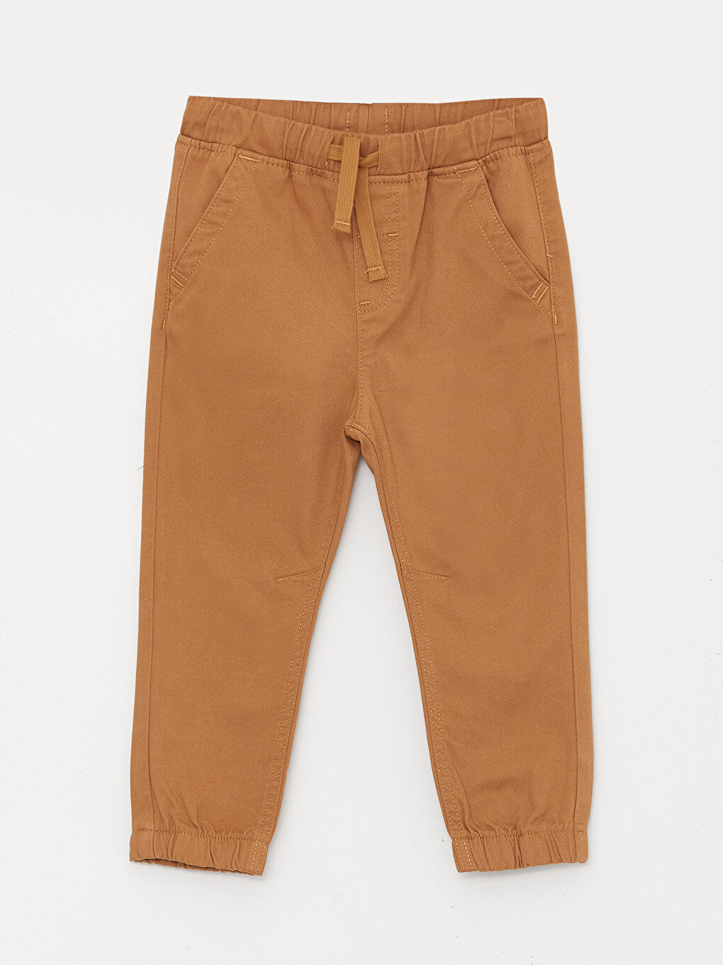 Basic Baby Boy Jogger Pants with Elastic Waist