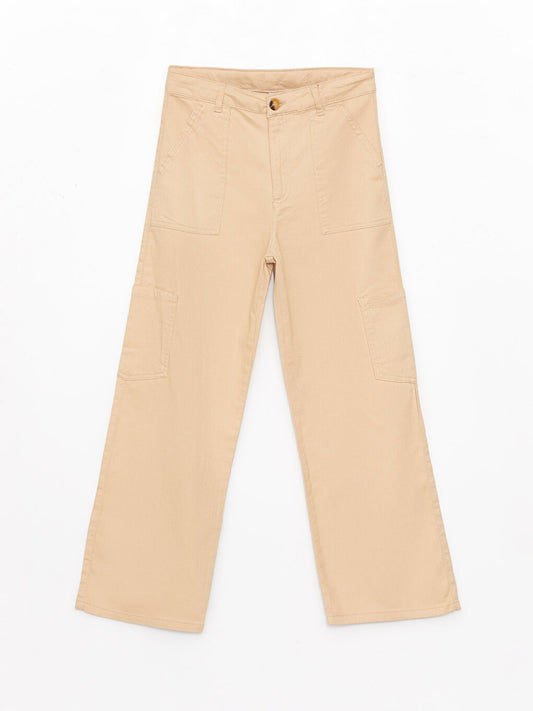 Wideleg Girls' Cargo Pants