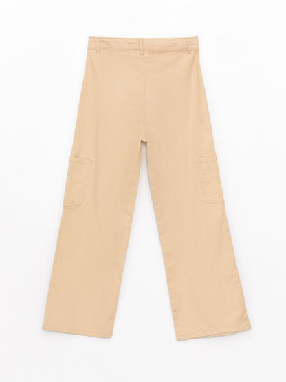 Wideleg Girls' Cargo Pants