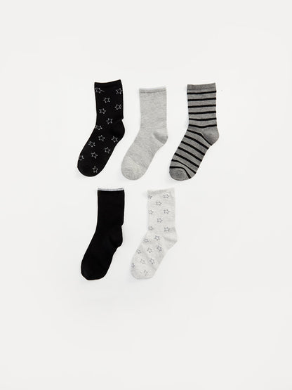 Patterned Women's Socks Pack of 5