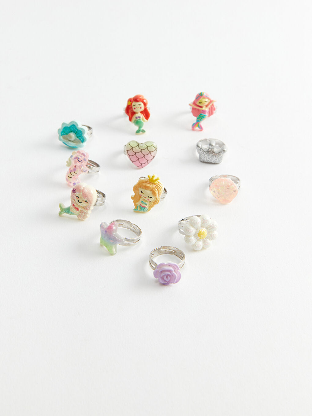 Ceramic Ring Set of 12