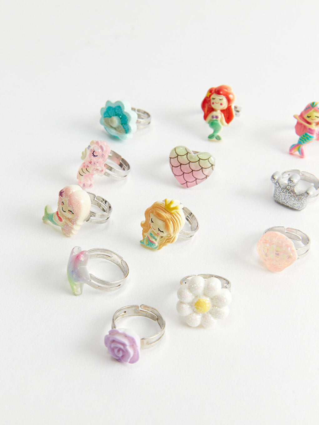 Ceramic Ring Set of 12