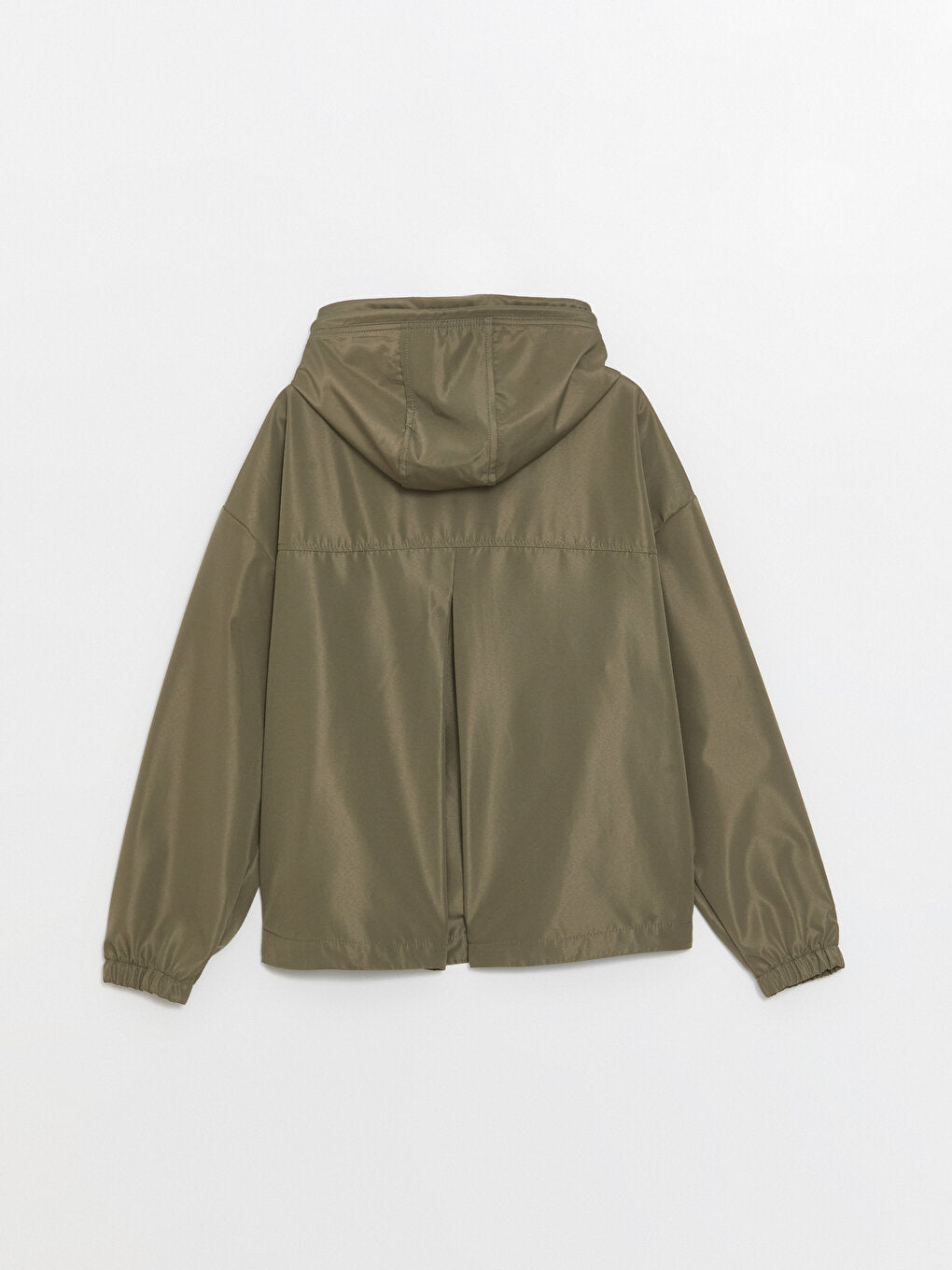 Hooded Plain Oversize Women's Raincoat