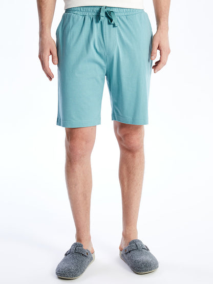 Slim Fit Men's Pajama Bottom Shorts