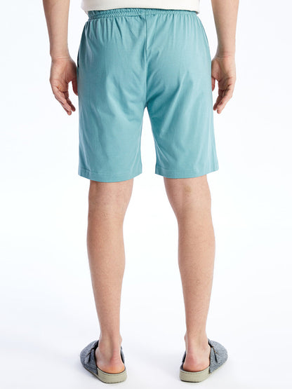 Slim Fit Men's Pajama Bottom Shorts