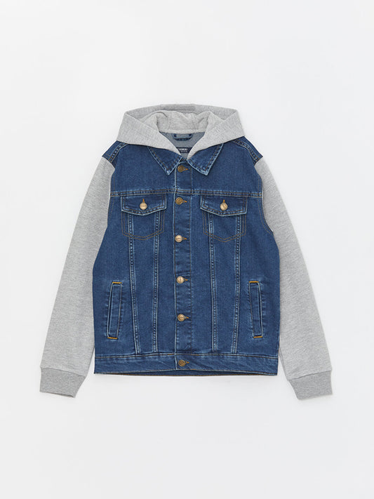 Hooded Boy Jean Jacket