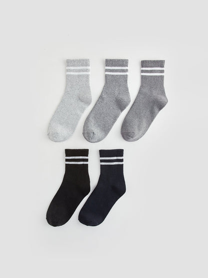 Striped Boy Socks 5-pack