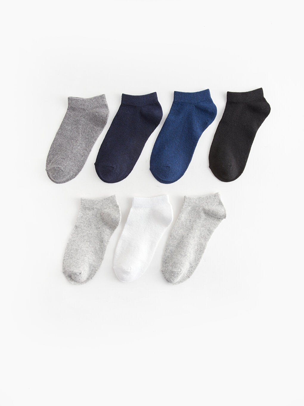 Basic Boy's Booties Socks 7-pack