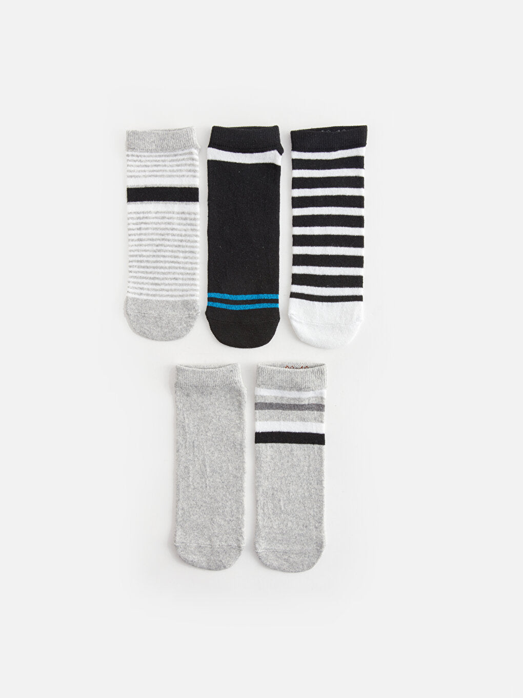 Striped Boy Socks 5-pack