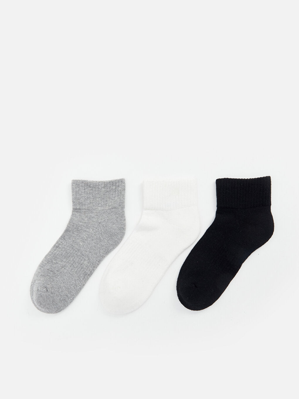 Women's Flat Booties Socks 3 Pack