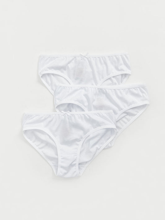 Basic Girl's Panties 3-Piece