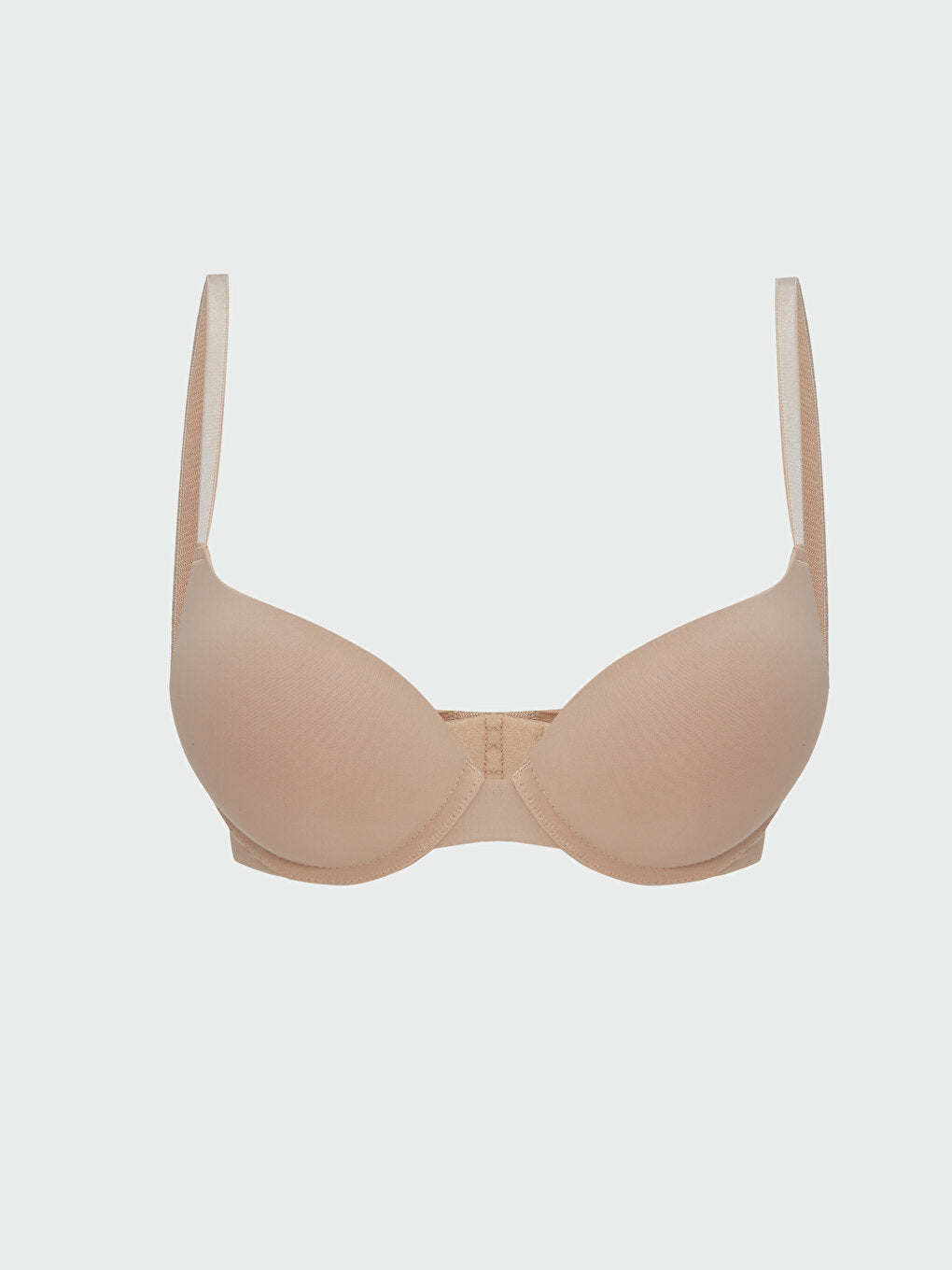 Underwire Padded Plain T-Shirt Bra