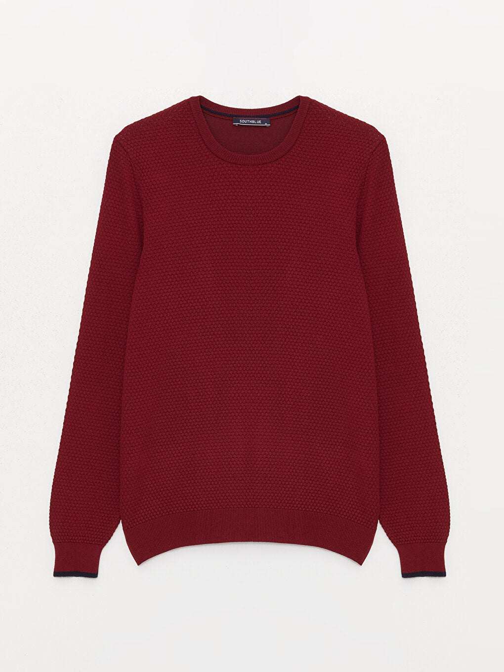 Crew Neck Long Sleeve Men's Knitwear Sweater