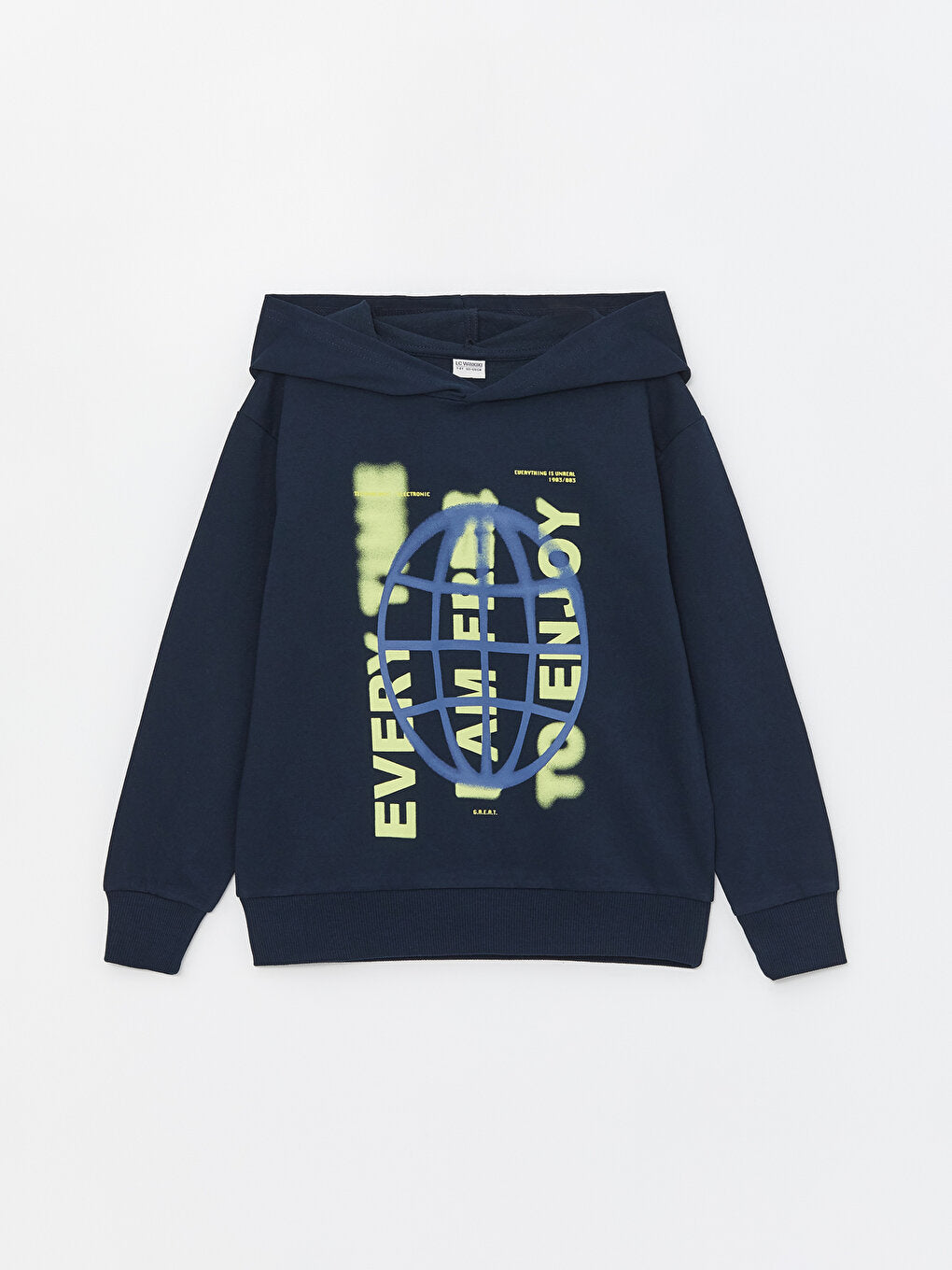 Comfortable Printed Boy's Hoodie