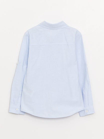 Basic Long Sleeve Boy's Shirt