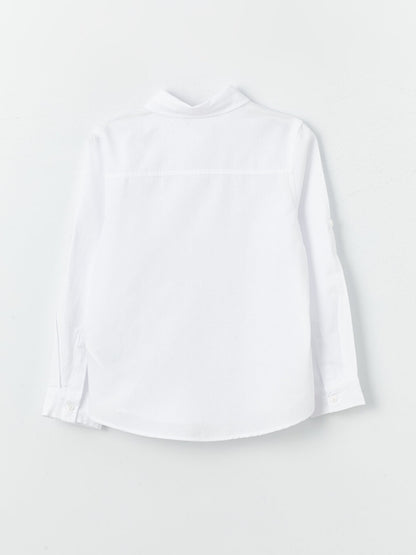 Basic Long Sleeve Boy's Shirt