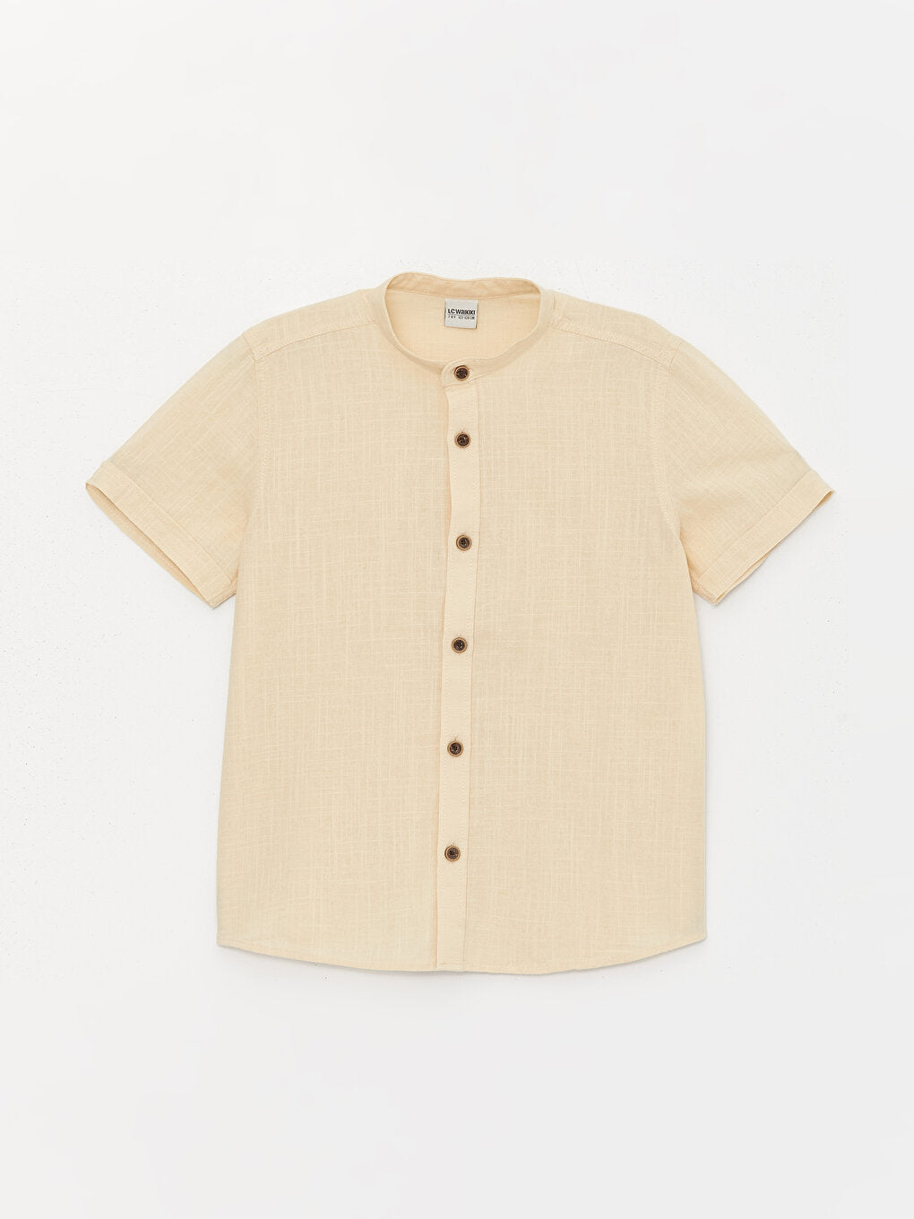 Judge Collar Basic Short Sleeve Boy's Shirt