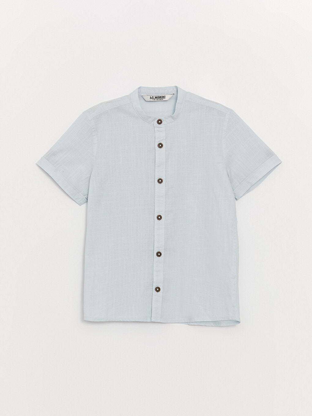 Judge Collar Basic Short Sleeve Boy's Shirt