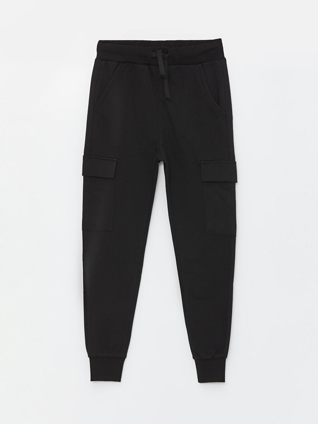 Boys' Cargo Sweatpants with Elastic Waist