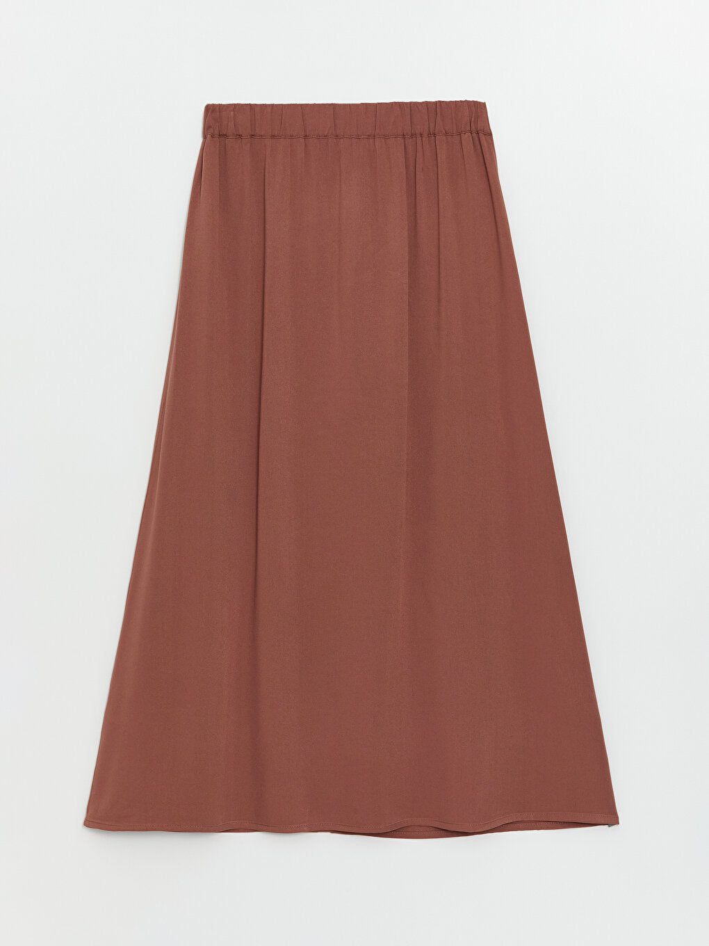 Plain A Cut Belmando Women's Skirt with Elastic Waist