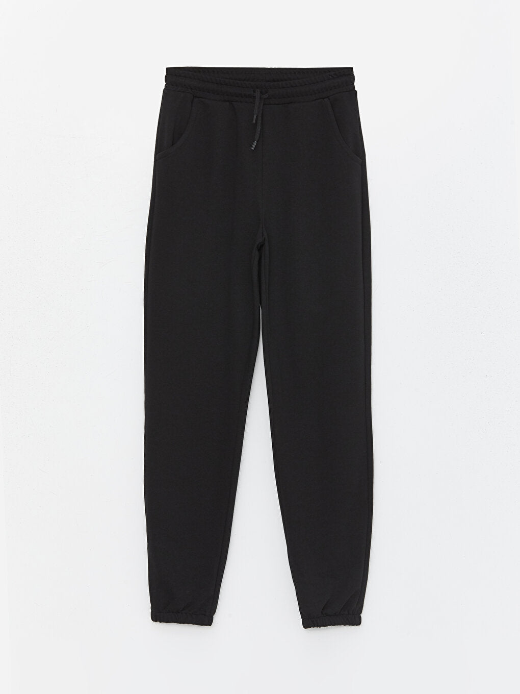 Basic Girl's Jogger Sweatpants with Elastic Waist