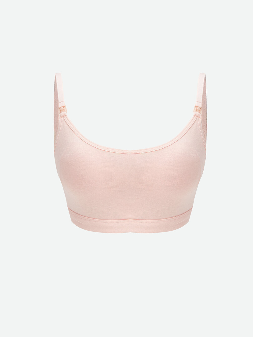 Non-wired, unpadded plain nursing bra