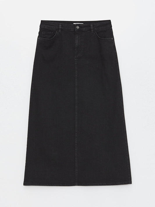 Standard Fit Women's Jean Skirt