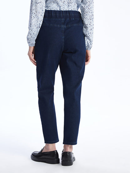 Straight Fit Women's Jean Trousers