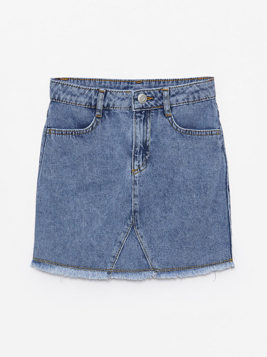 Girl's Jean Skirt