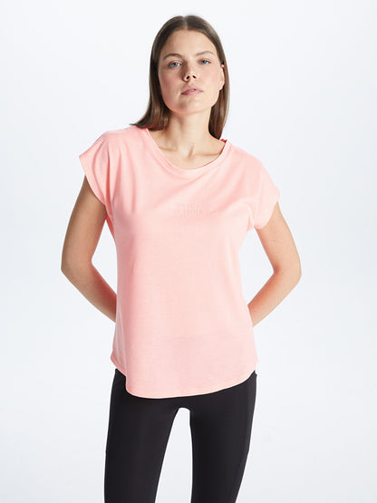 Crew Neck Printed Women's T-Shirt