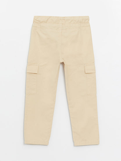 Boys' Cargo Pants with Elastic Waist