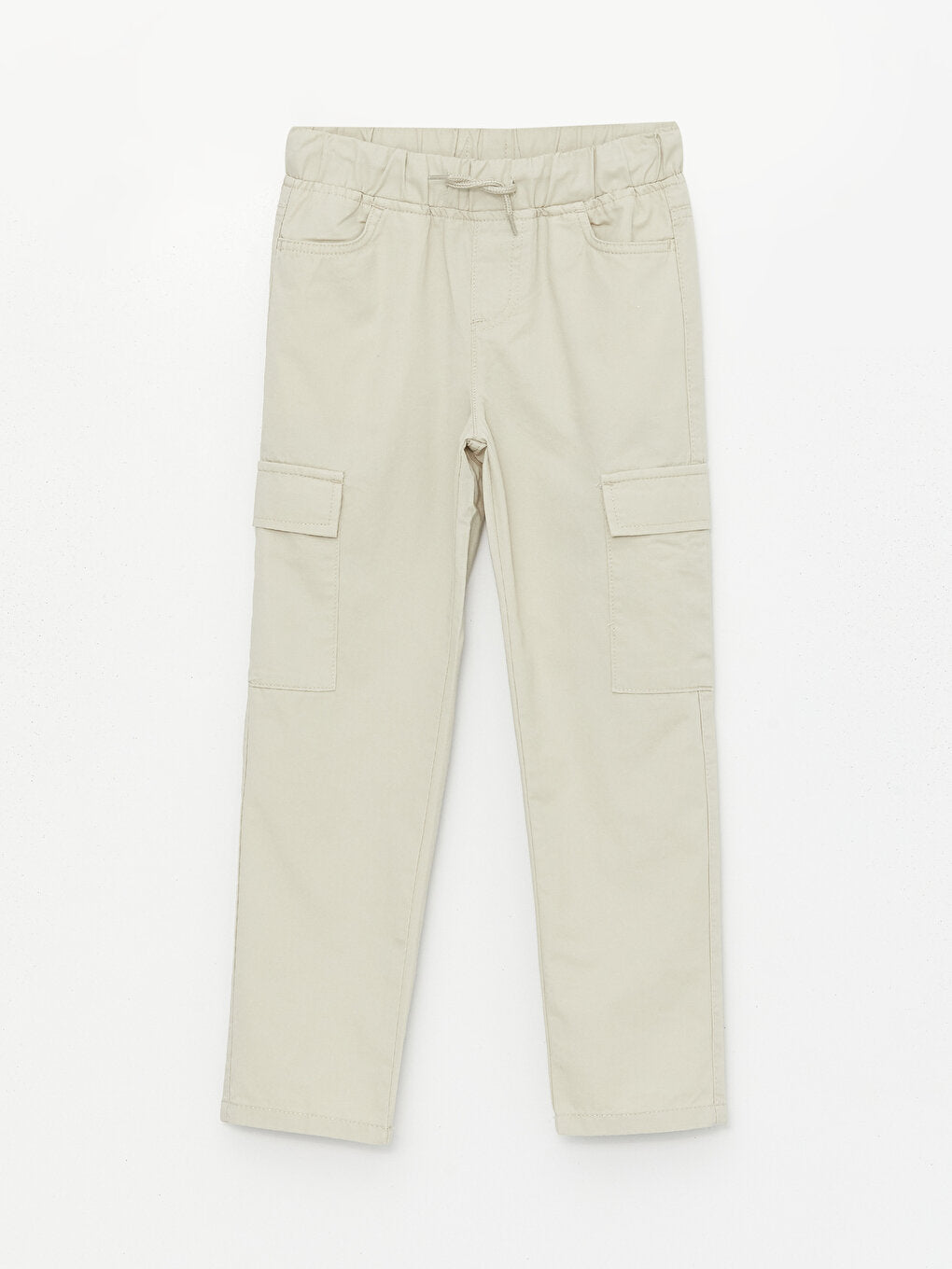 Boys' Cargo Pants with Elastic Waist