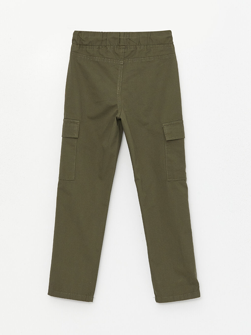 Boys' Cargo Pants with Elastic Waist