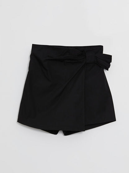 Girl's Short Skirt with Elastic Waist