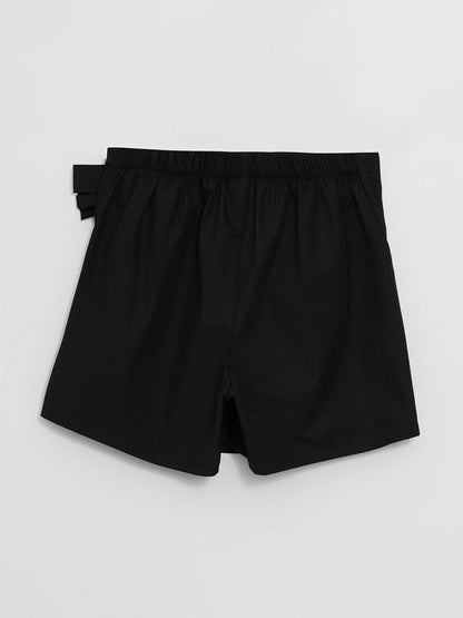 Girl's Short Skirt with Elastic Waist