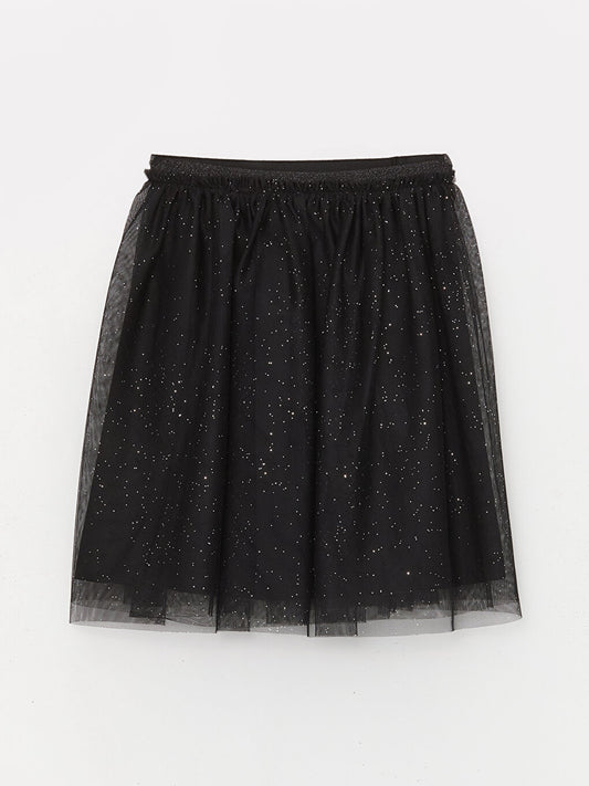 Girls' Tutu Skirt with Elastic Waist