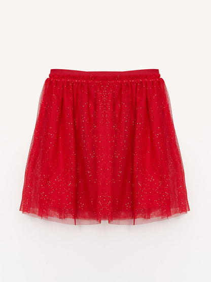 Girls' Tutu Skirt with Elastic Waist